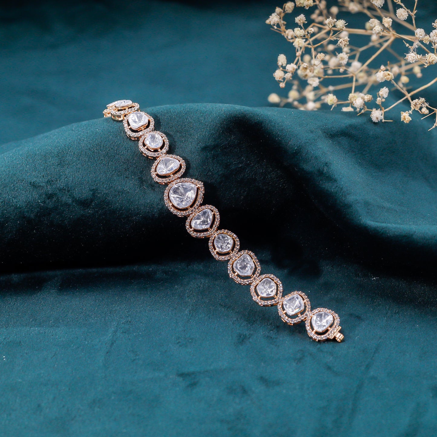 Timeless Polki Elegance Bracelet