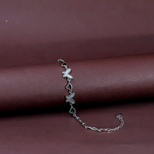 Butterfly Dreams Silver Bracelet