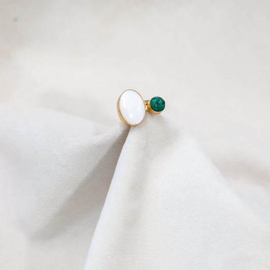 YASA Dual-Stone Ring