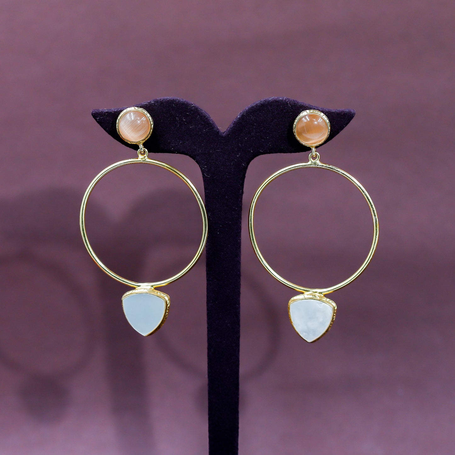 YASA Golden Whirlwind Earrings