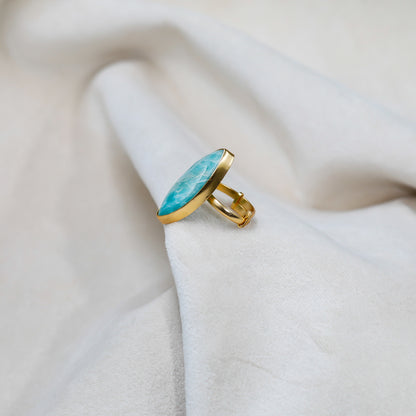 Oval Turquoise Ring