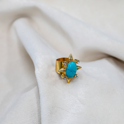 YASA Turquoise Ring