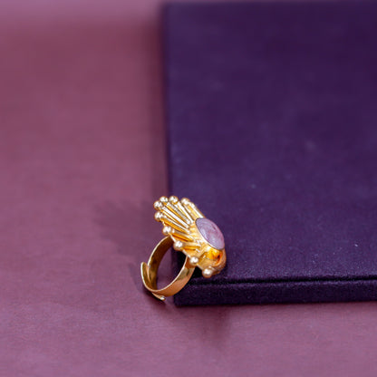 Radiant Gold Ring