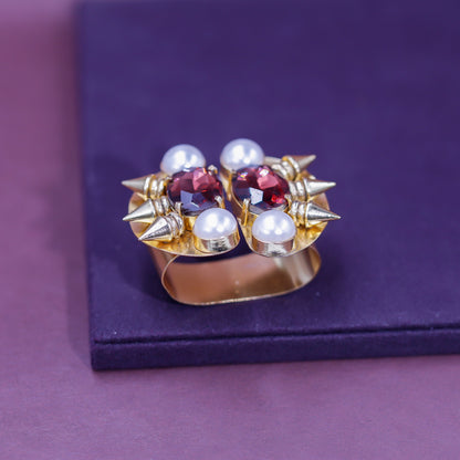 YASA Double-Stone Ring